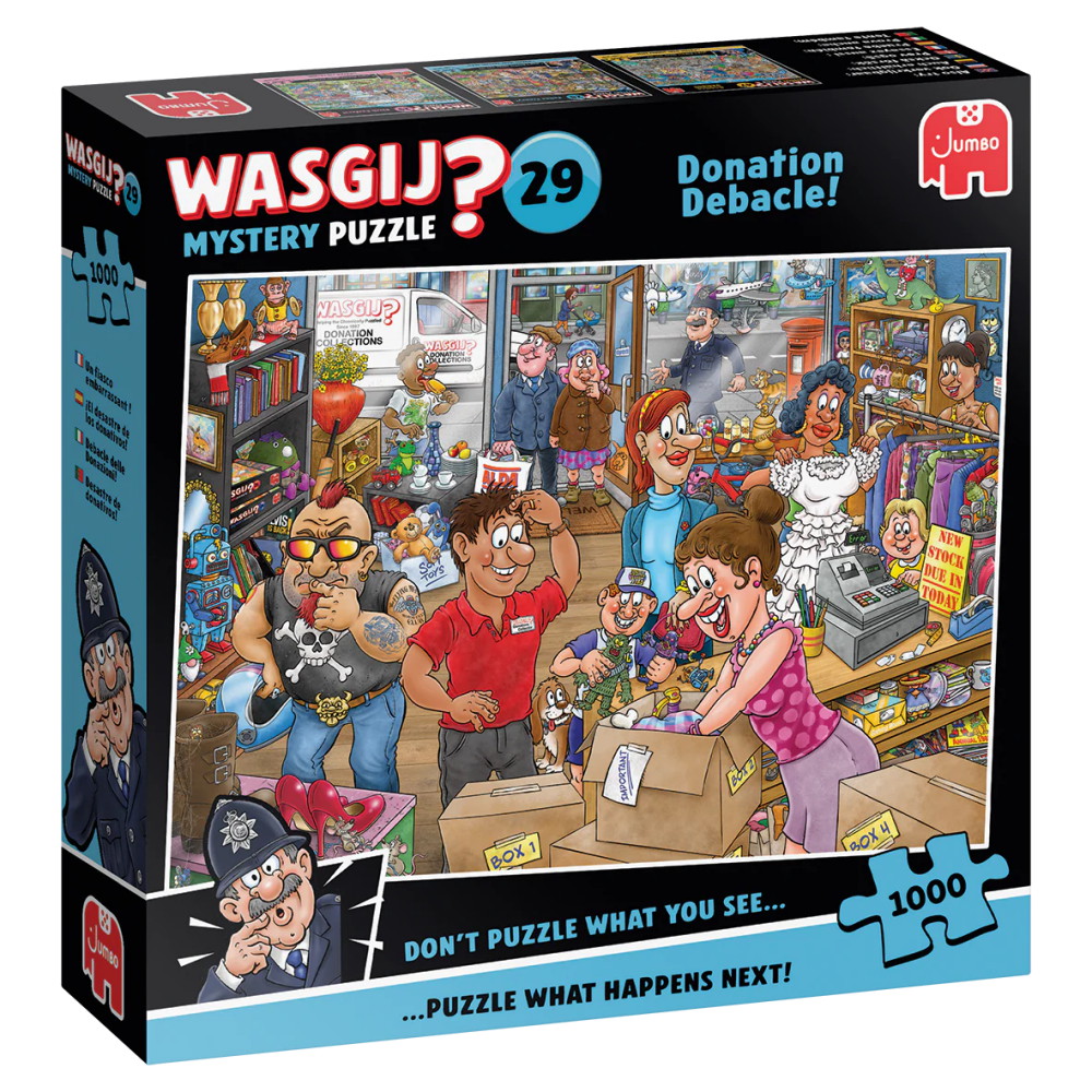Wasgij? Mystery #29 - Donation Debacle! 1000 Palaa