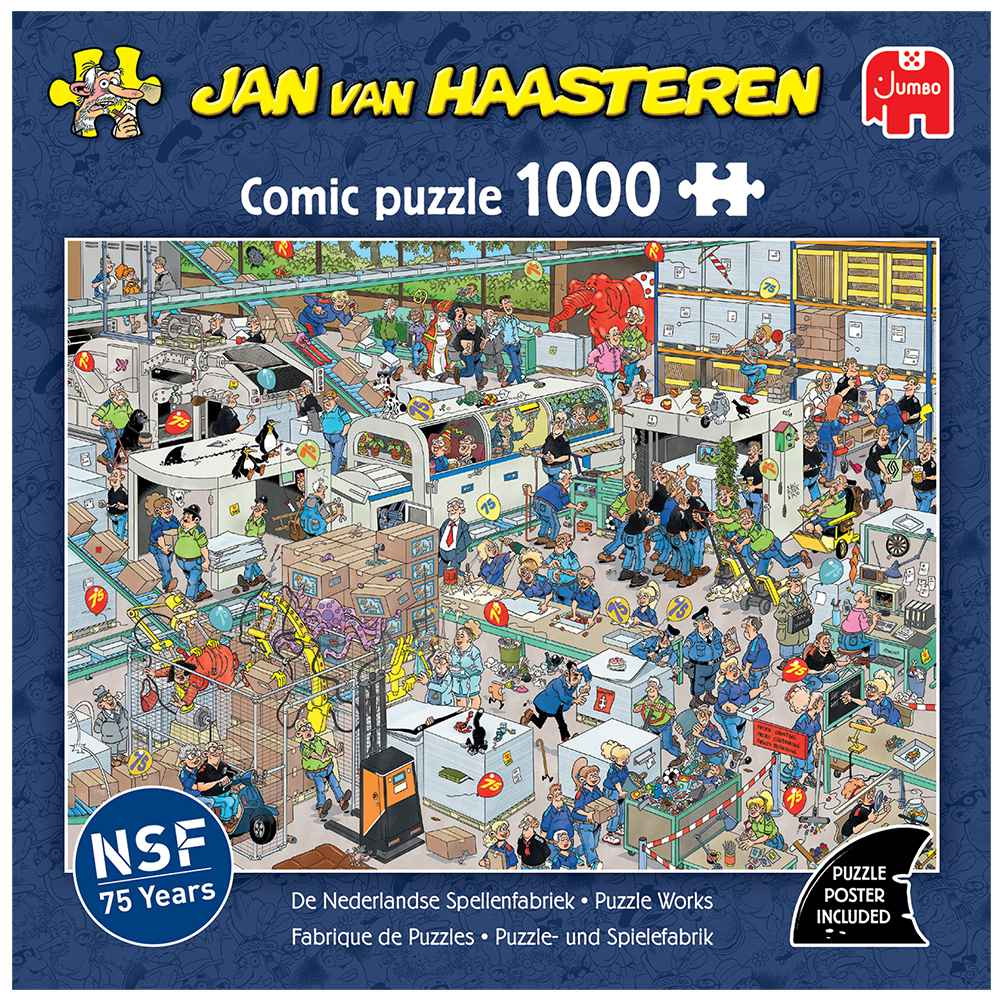Jan van Haasteren:  Puzzle Works 1000 Palaa