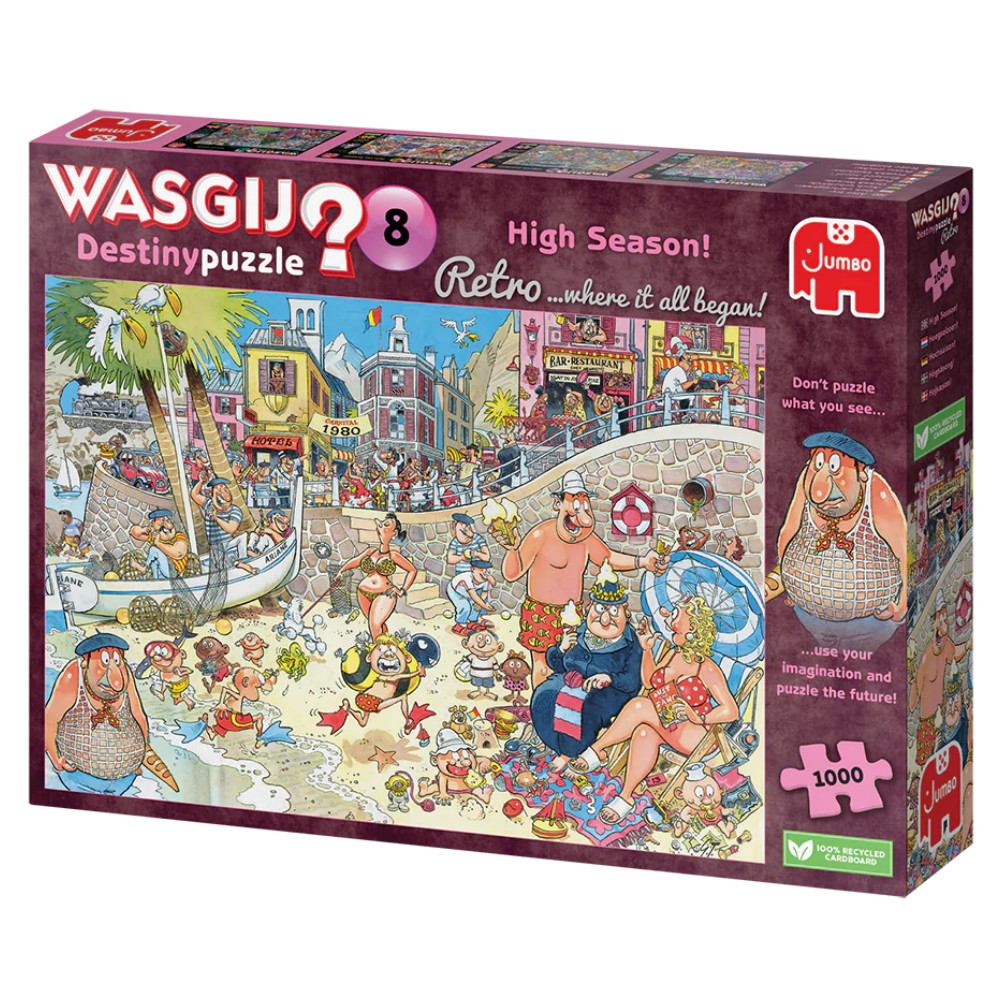 Wasgij? Retro Destiny #8 - High Season! 1000 Palaa