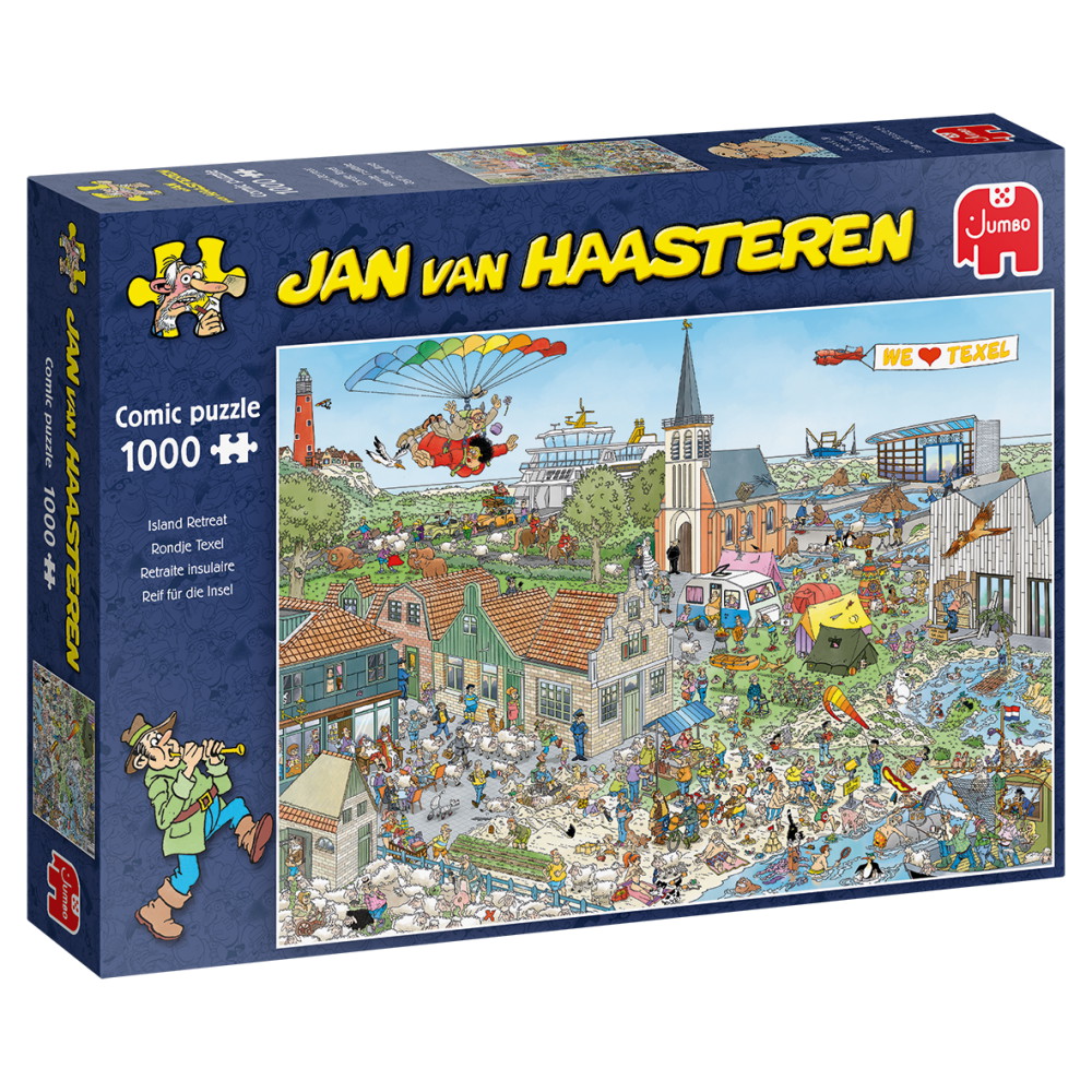 Jan van Haasteren: Island Retreat 1000 Palaa