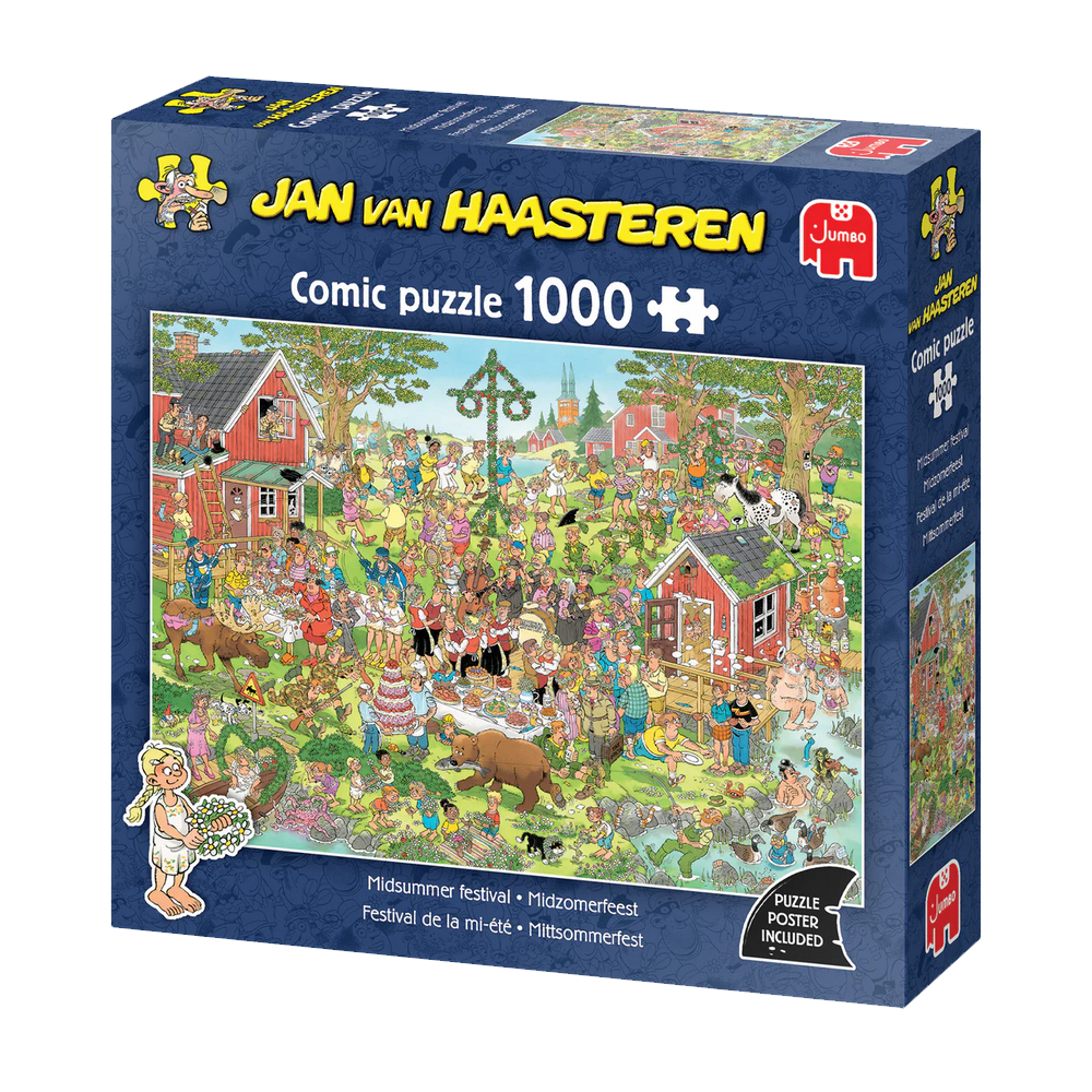 Jan van Haasteren Midsummer Festival 1000 Palaa