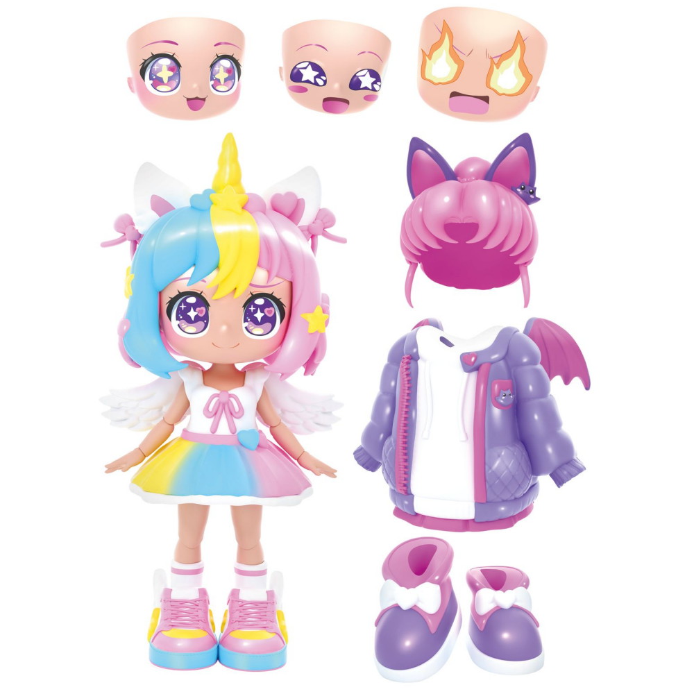 Animakii Unicorn + Bat 1 Nukke