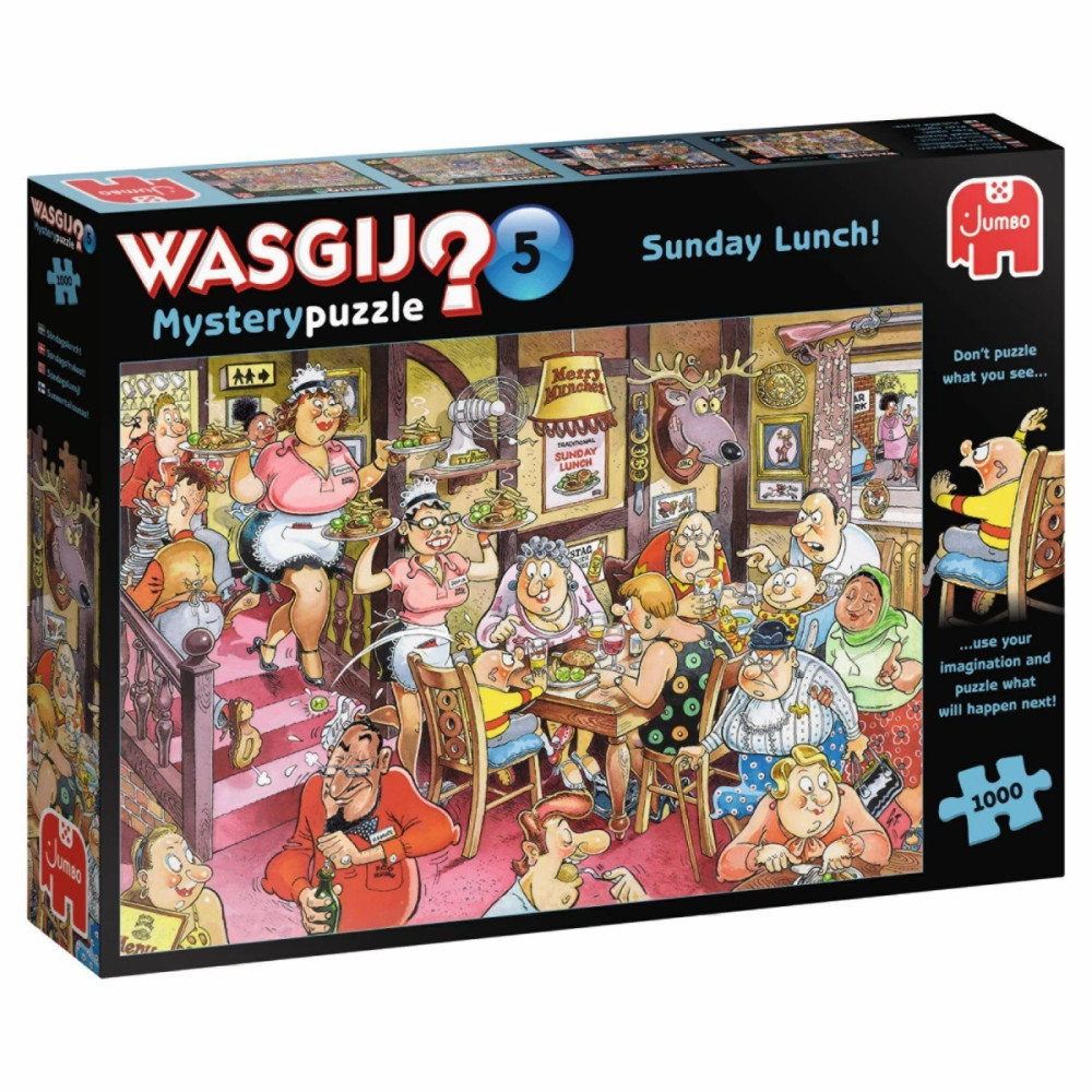 Wasgij? Mystery #5 - Sunday Lunch! 1000 Palaa