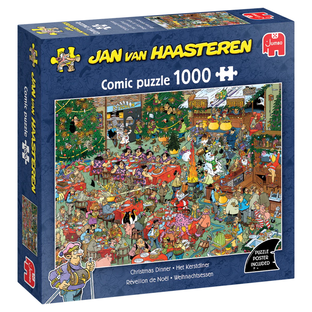 Jan van Haasteren - Christmas Dinner 1000 Palaa