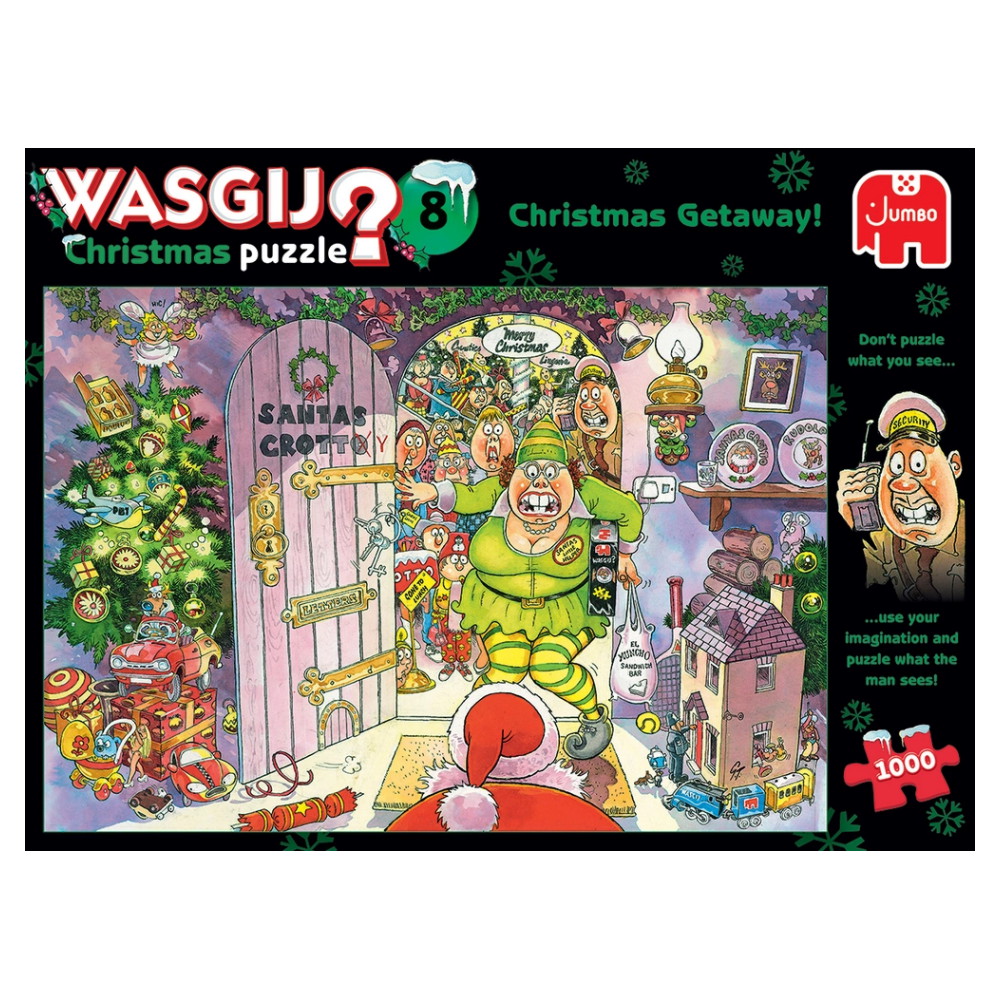 Wasgij? Christmas #8 - Christmas Getaway! 1000 Palaa