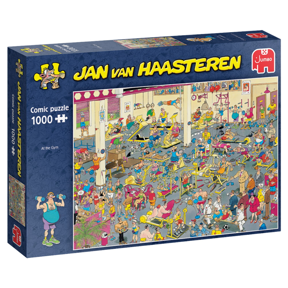 Jan van Haasteren - At the Gym 1000 Palaa