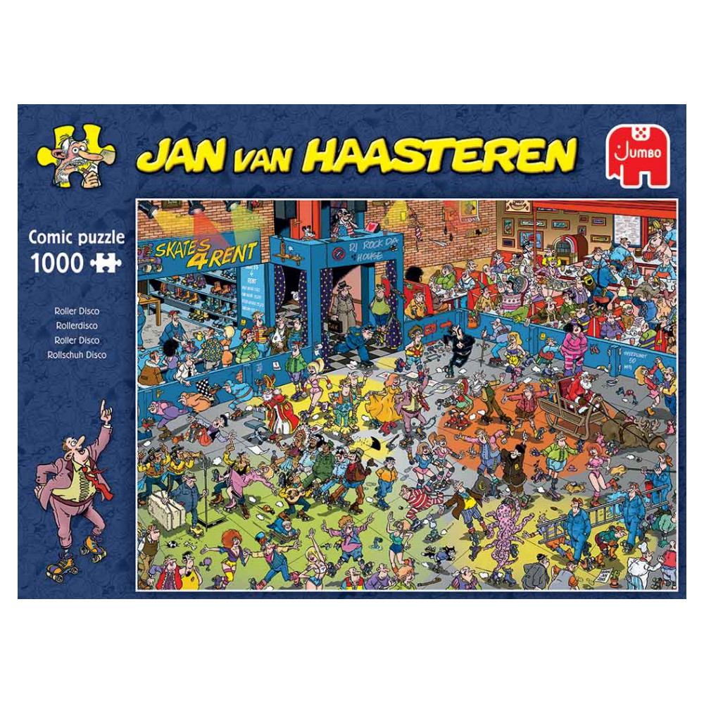 Jan van Haasteren - Roller Disco 1000 Palaa