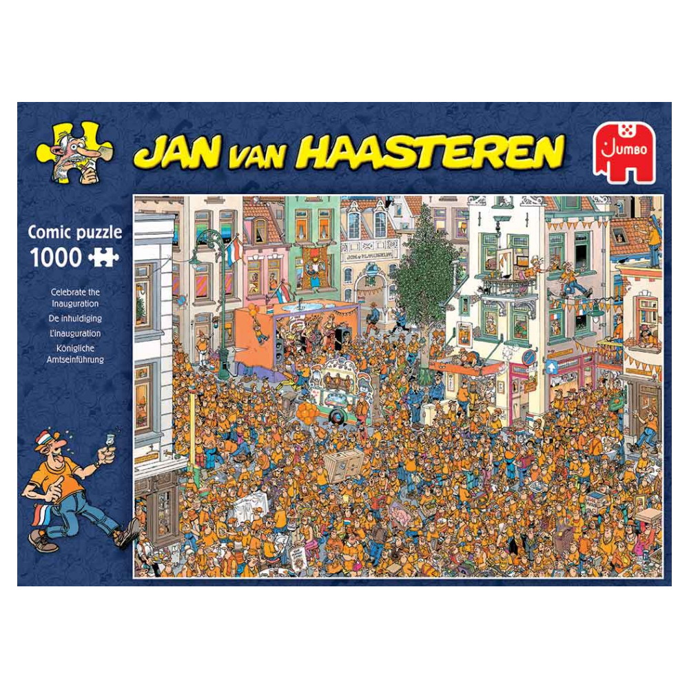 Jan van Haasteren - Celebrate the Inauguration 1000 Palaa