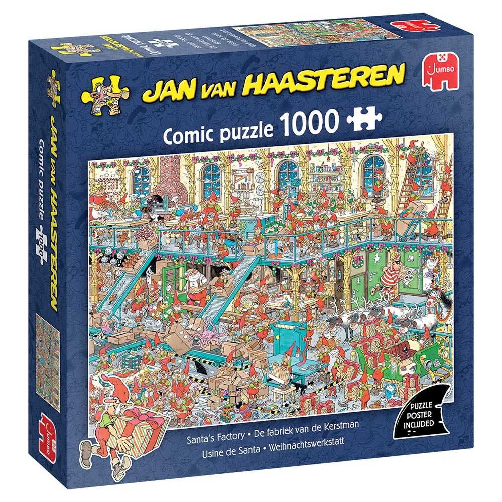 Jan van Haasteren - Santa's Factory 1000 Palaa