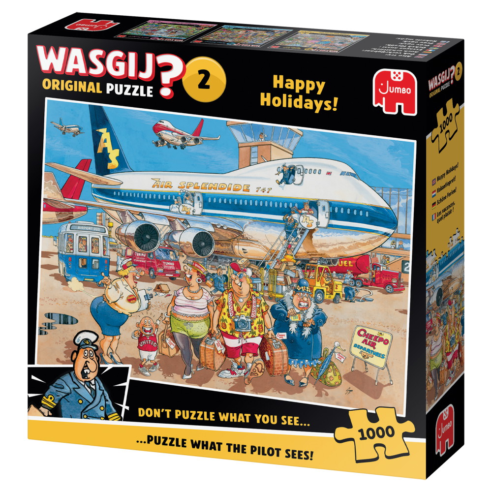 Wasgij? Original #2 - Happy Holidays 1000 Palaa