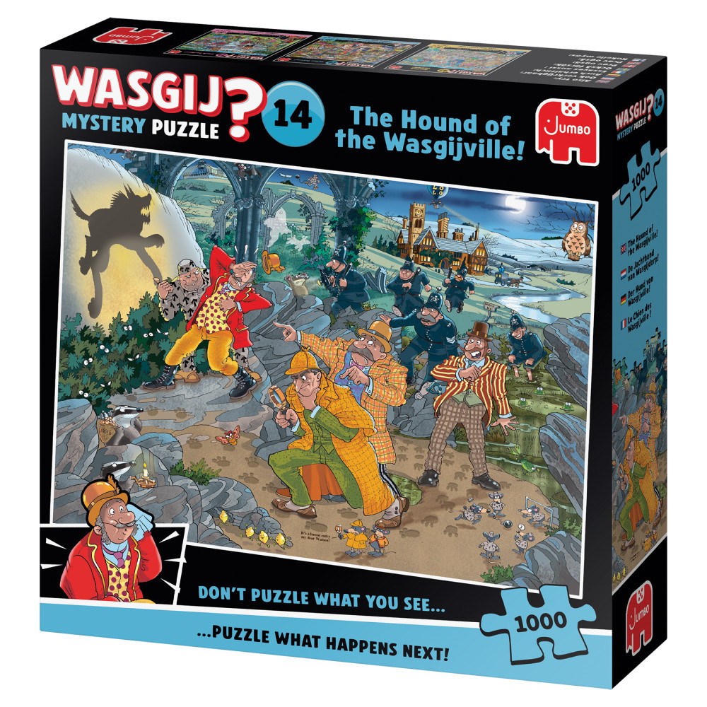 Wasgij? Myster #14 - The Hound of the Wasgijville! 1000 Palaa