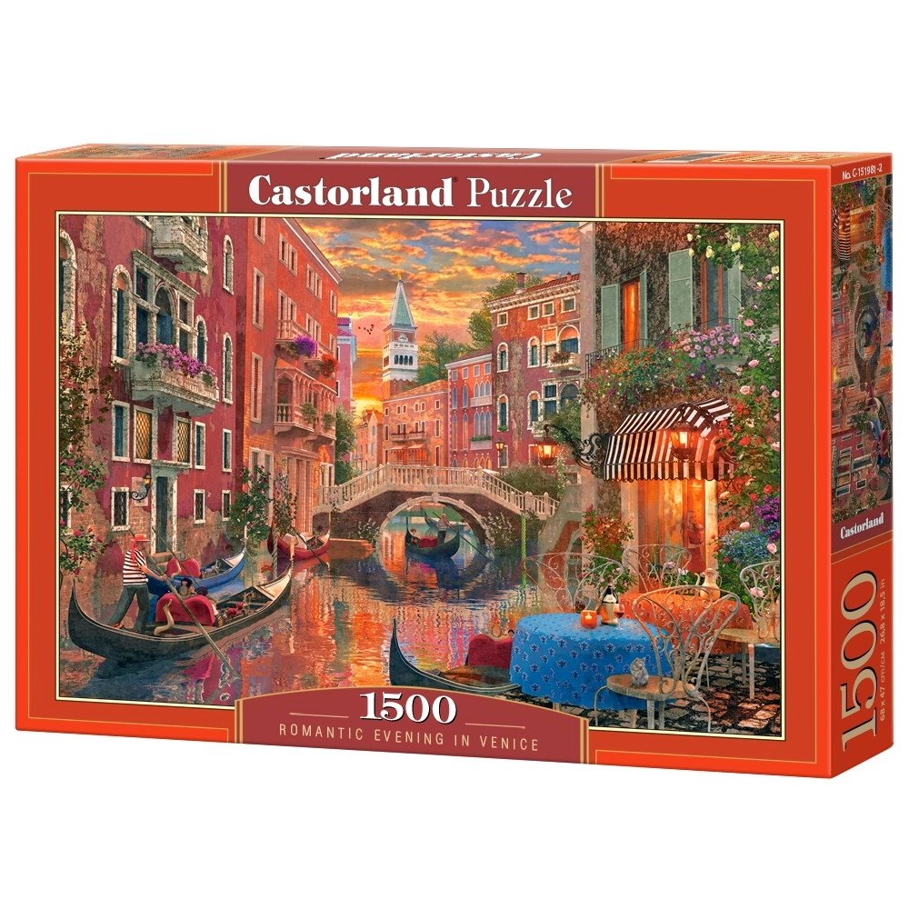 Castorland - Romantic Evening in Venice 1500 Palaa