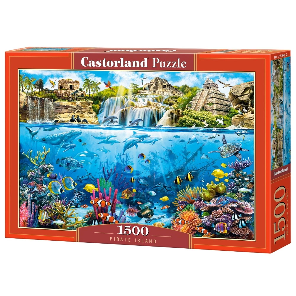 Castorland - Pirate Island 1500 Palaa