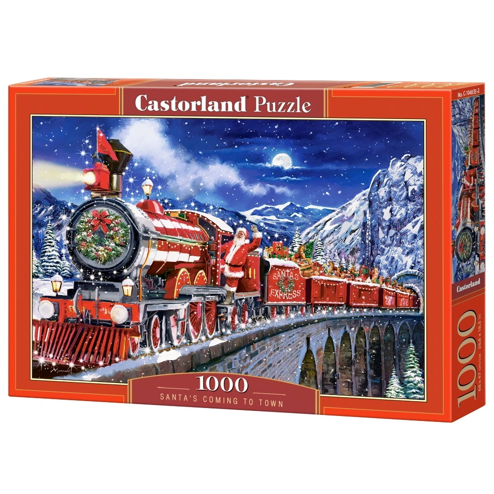 Castorland - Santa's Coming to Town 1000 Palaa
