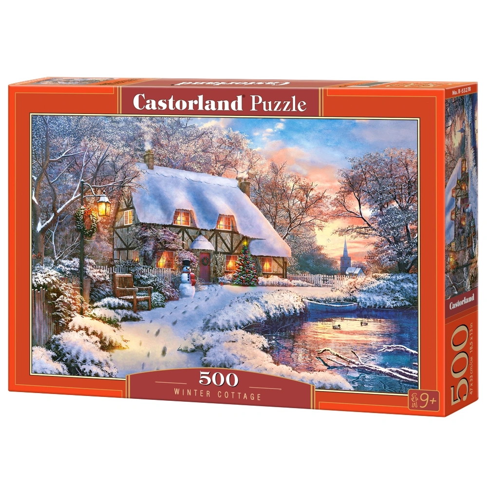 Castorland - Winter Cottage 500 Palaa