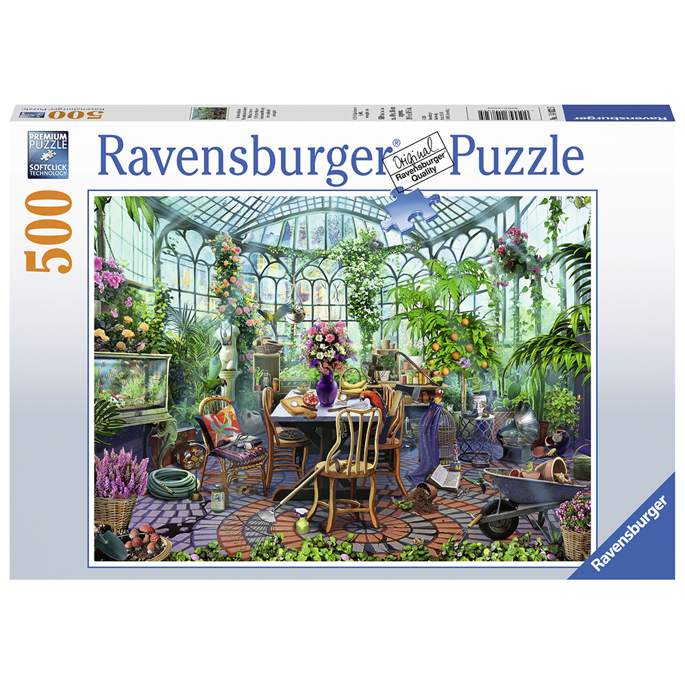 Ravensburger - Greenhouse Mornings 500 Palaa