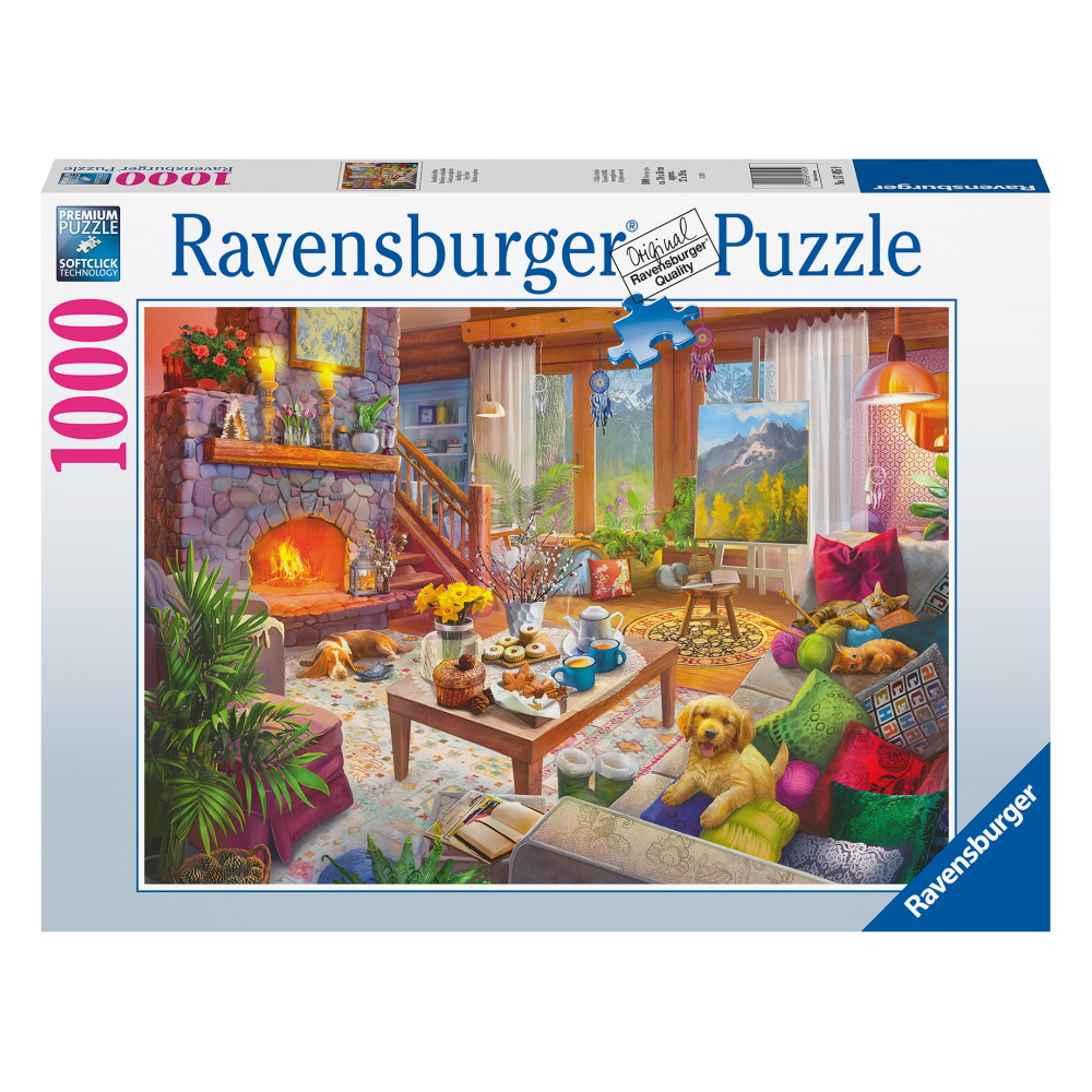 Ravensburger: Viihtyisä mökki 1000 Palaa
