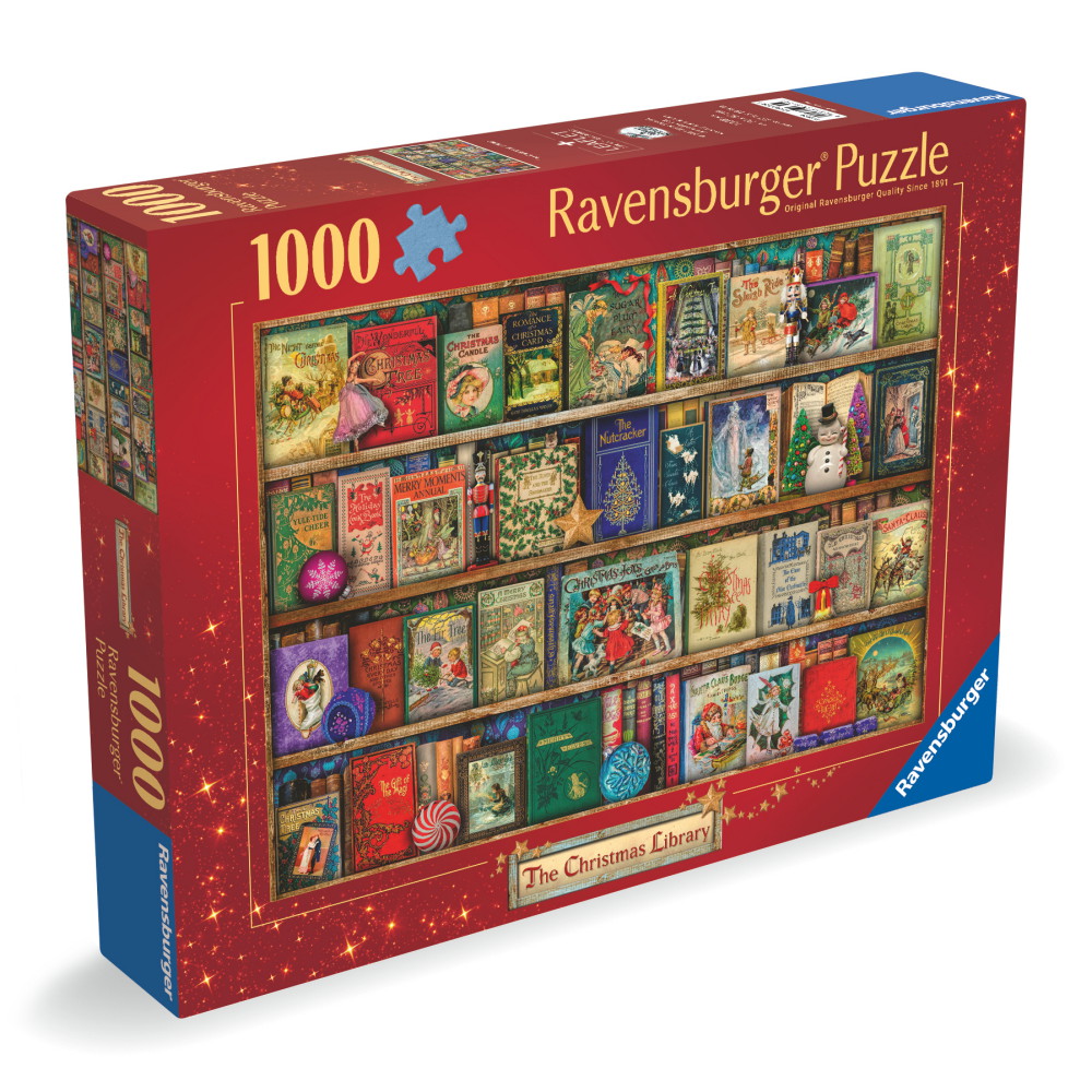 Ravensburger: The Christmas Library 1000 Palaa