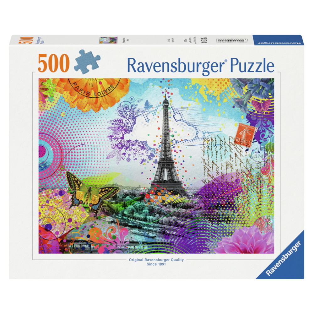 Ravensburger: Postcard from Paris 500 Palaa