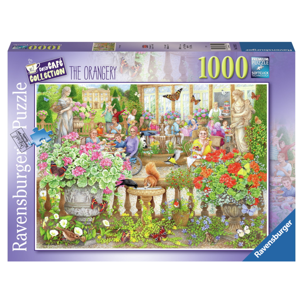 Ravensburger: Cosy Café Secret Garden 1000 Palaa