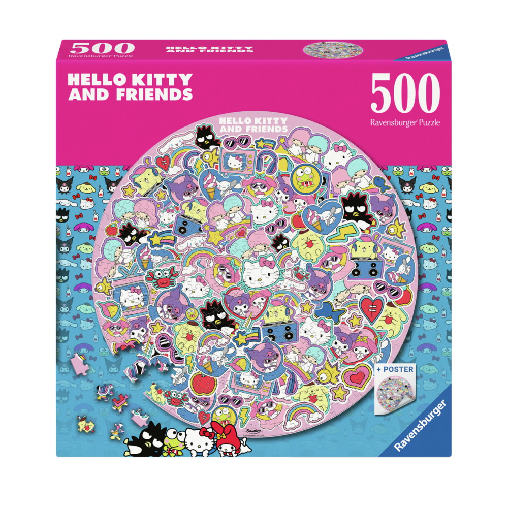 Ravensburger: Hello Kitty Circular 500 Palaa