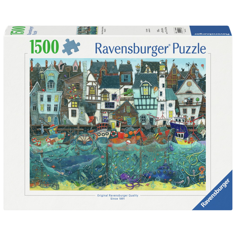 Ravensburger: A Bustling Fantasy Port 1500 Palaa
