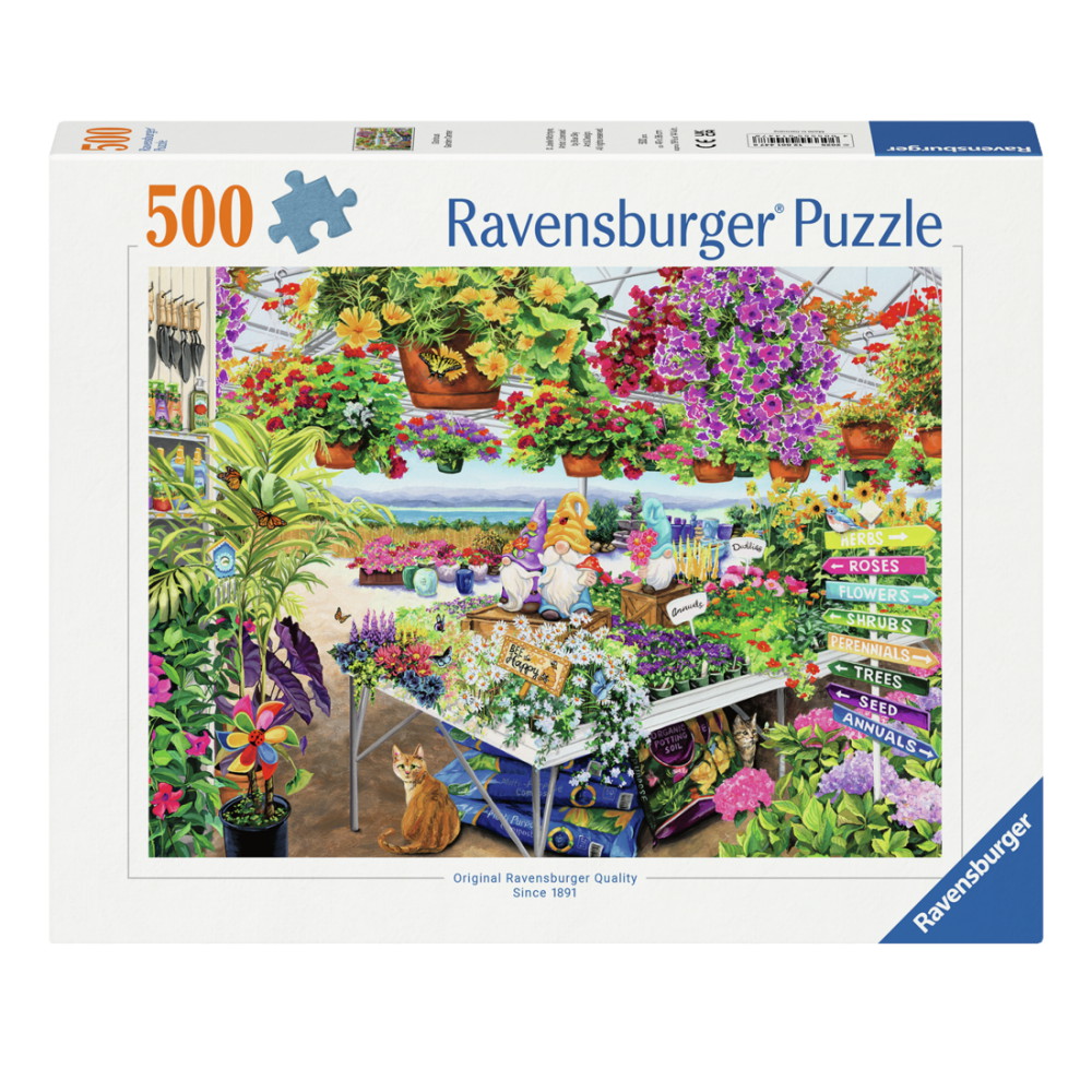 Ravensburger: Glorious Garden Center 500 Palaa