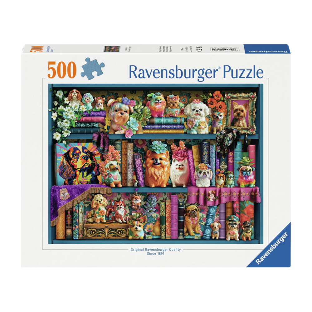 Ravensburger: Precious Porcelain Pups 500 Palaa