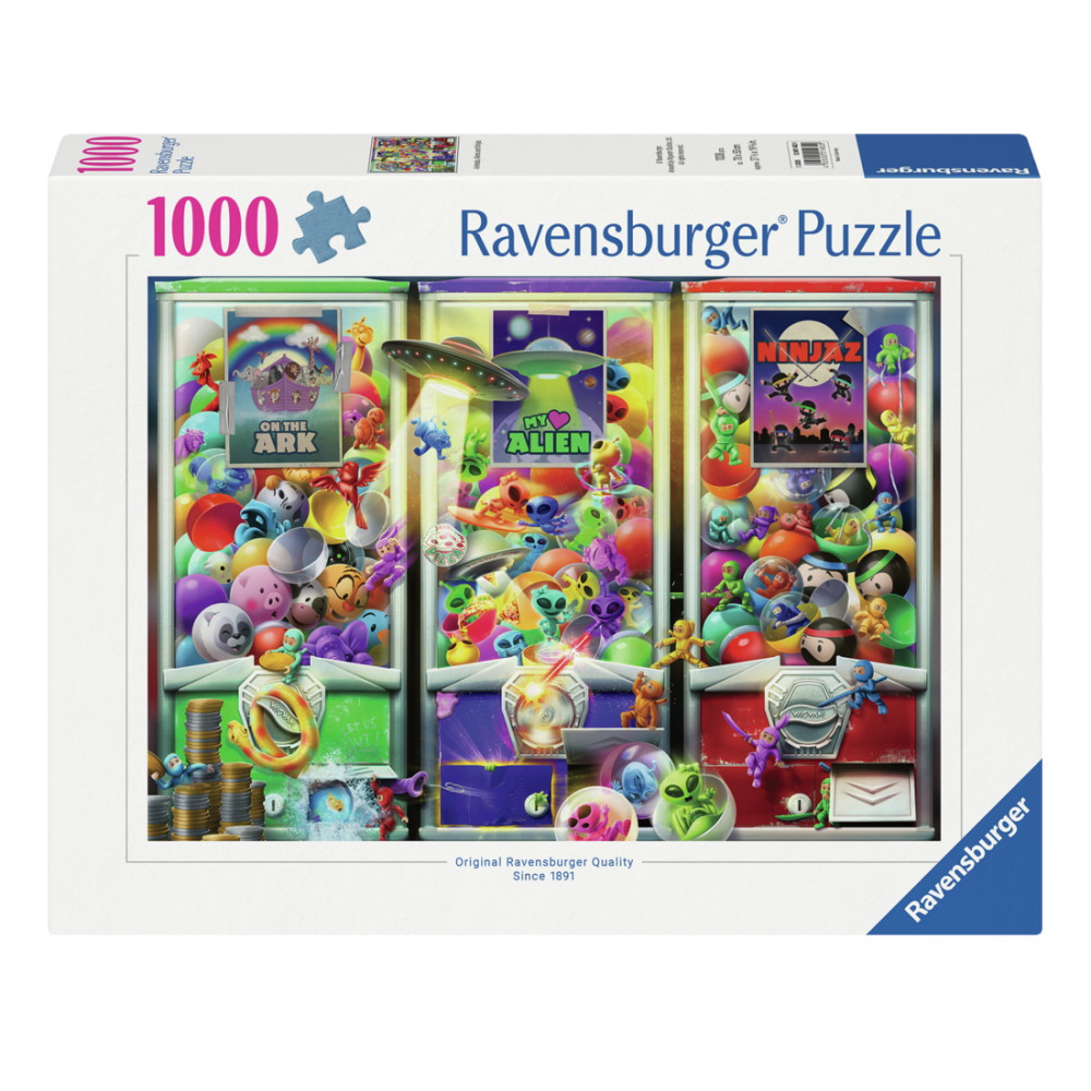 Ravensburger: Animals, Aliens & Ninjas 1000 Palaa