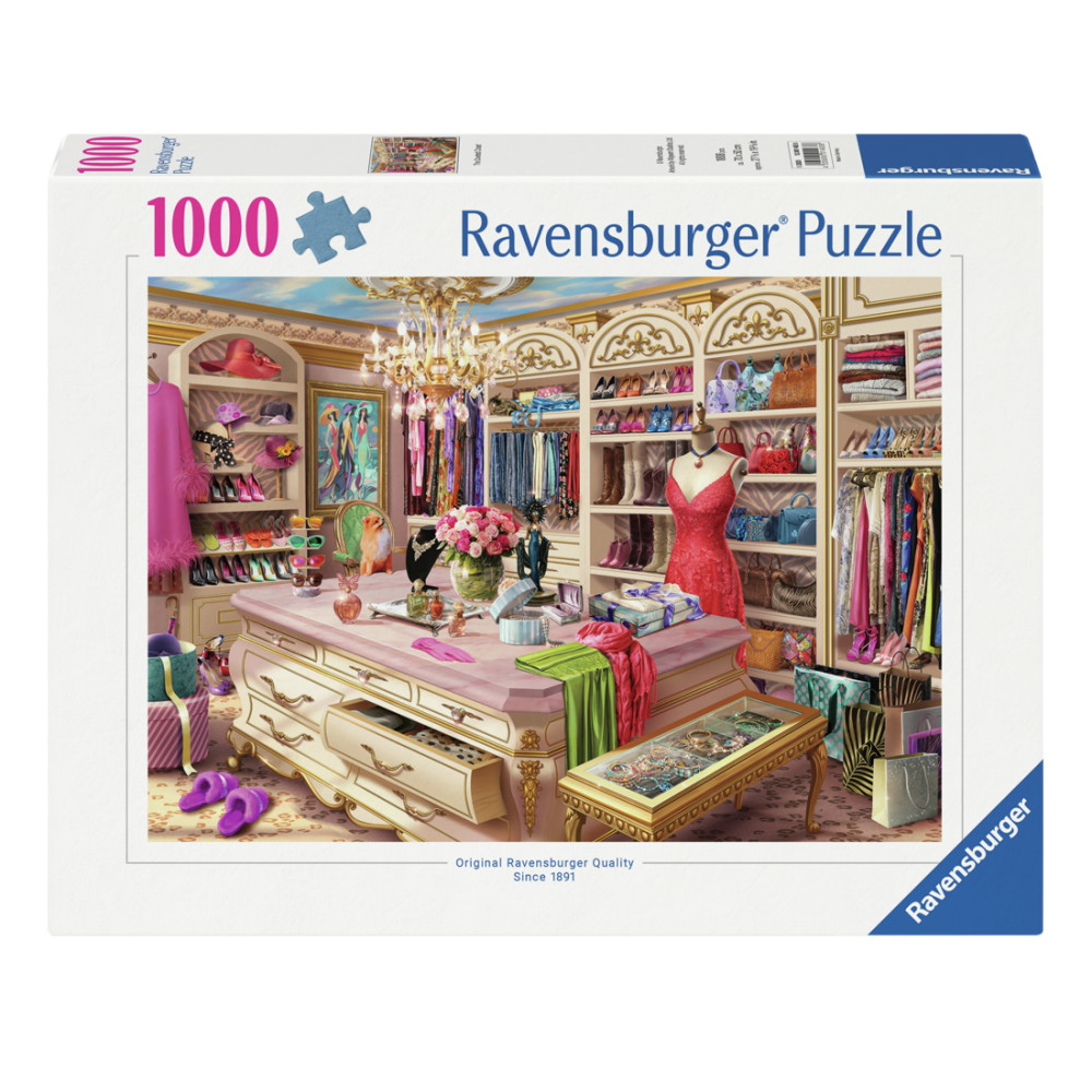 Ravensburger: The Coveted Closet 1000 Palaa
