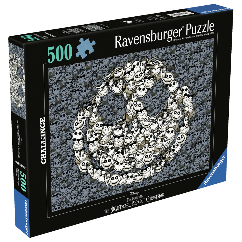 Ravensburger: Nightmare Before Christmas - King Of Fright 500 Palaa