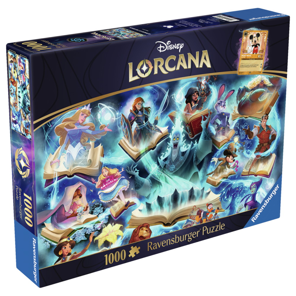 Ravensburger: Disney Lorcana - Glimmers of the Realm: Sapphire 1000 Palaa