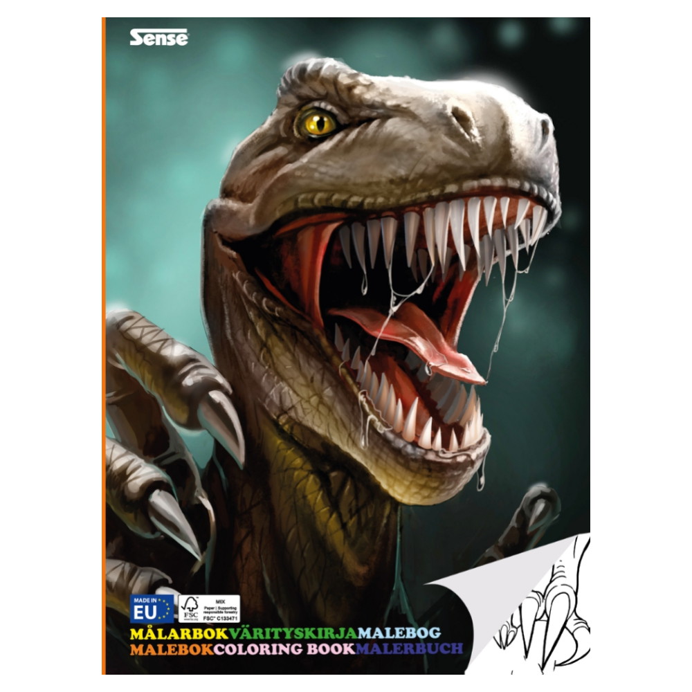 Värityskirja Dinosaurukset