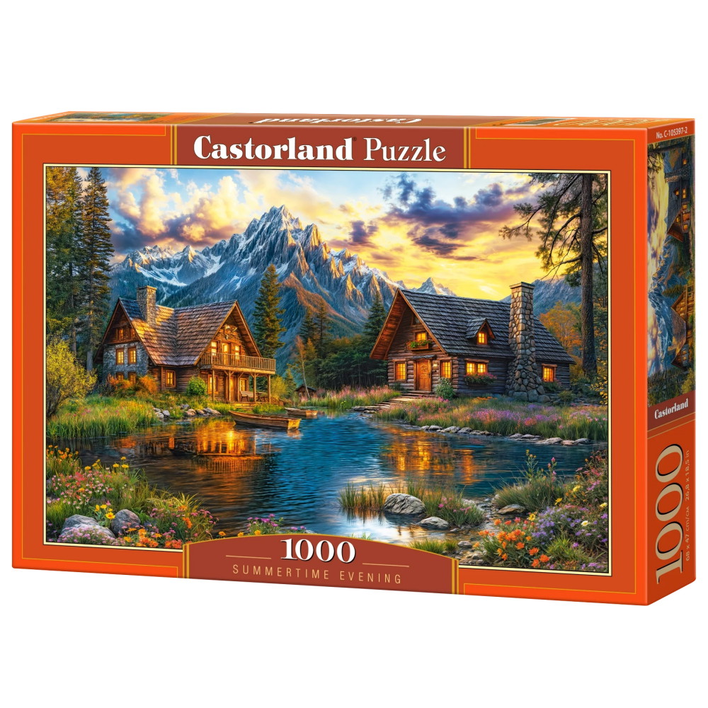 Castorland - Summertime Evening 1000 Palaa