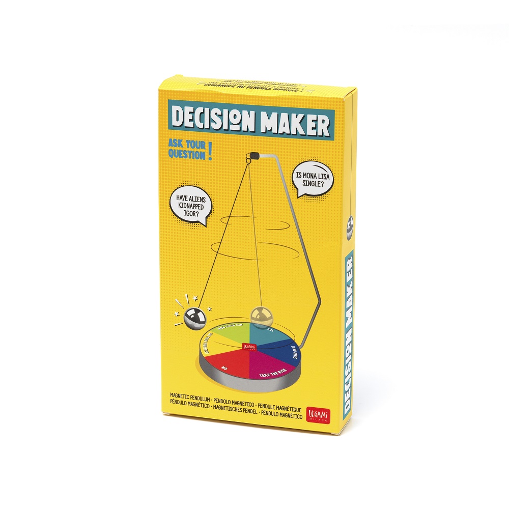 Decision maker with magnetic pendulum