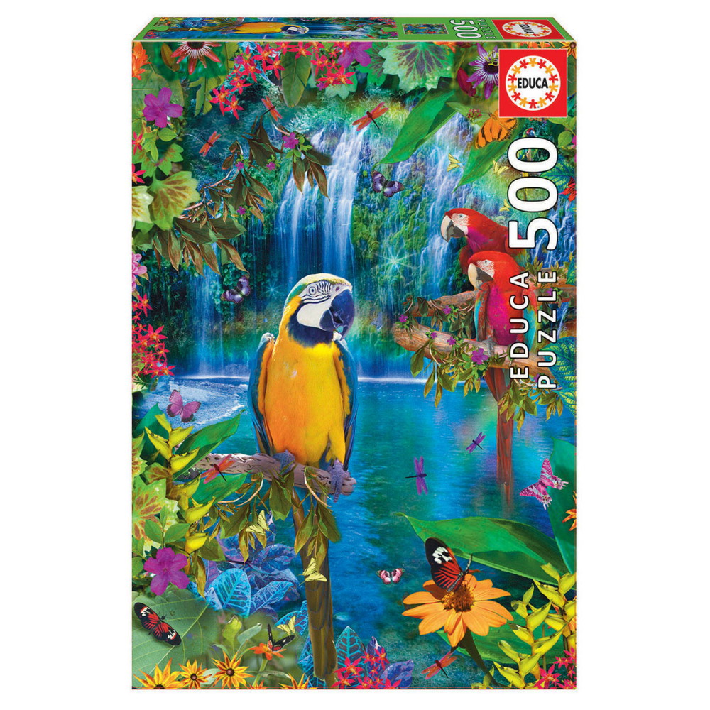Educa: Bird tropical land 500 Palaa