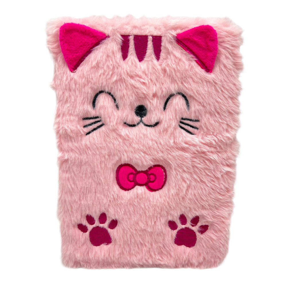 Muistikirja Vaaleanpunainen Kissa