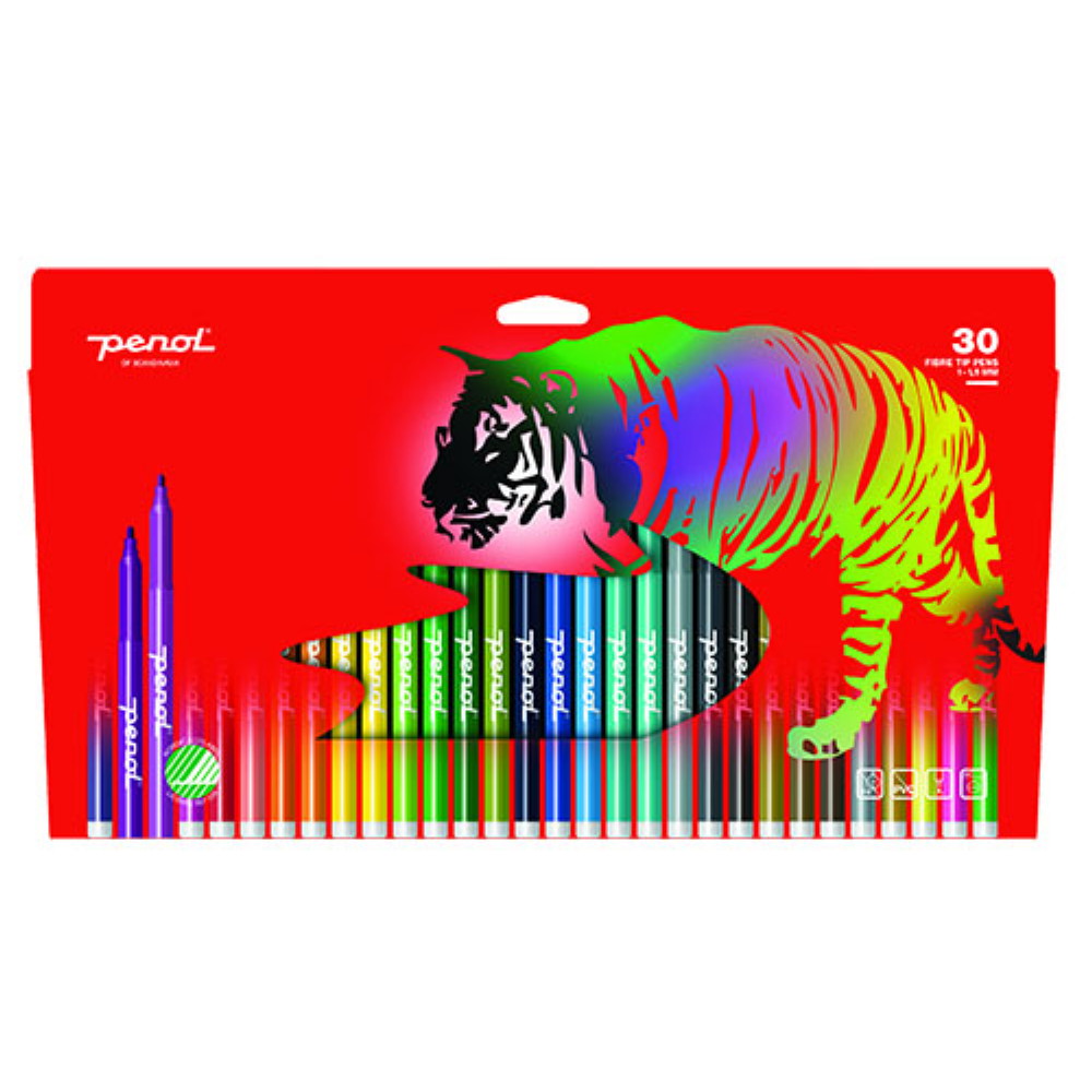 Penol Fiber pens 30-pack