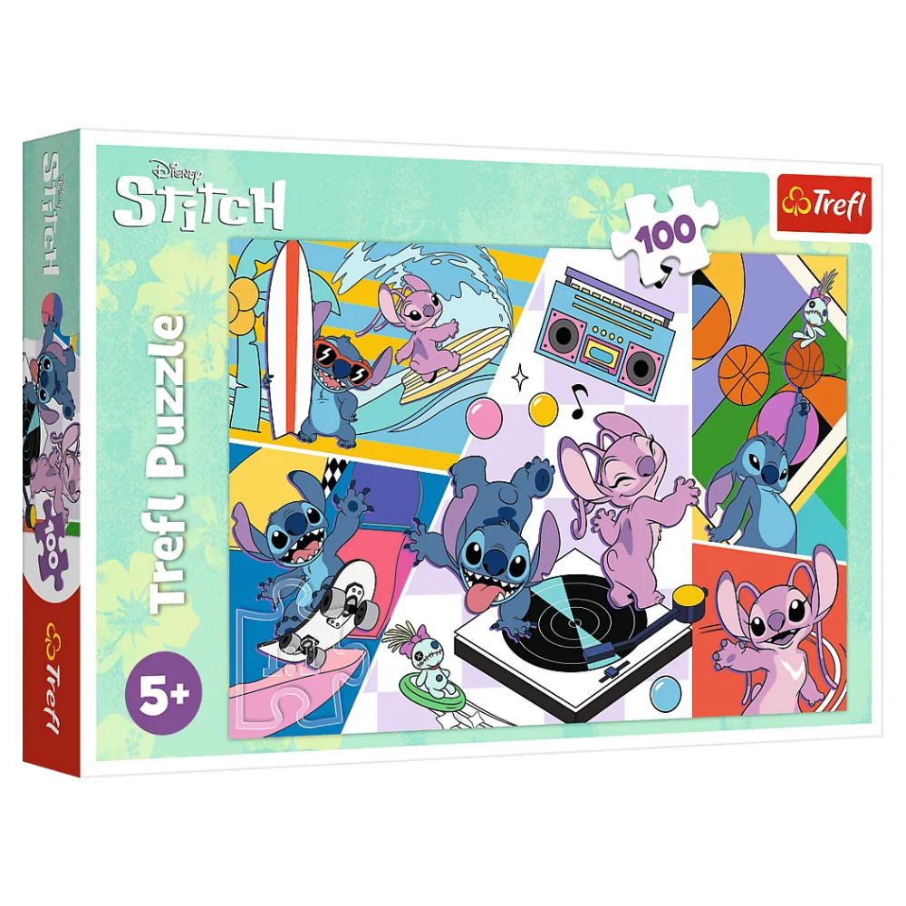 Trefl Lilo & Stitch -muistoja 100 Palaa