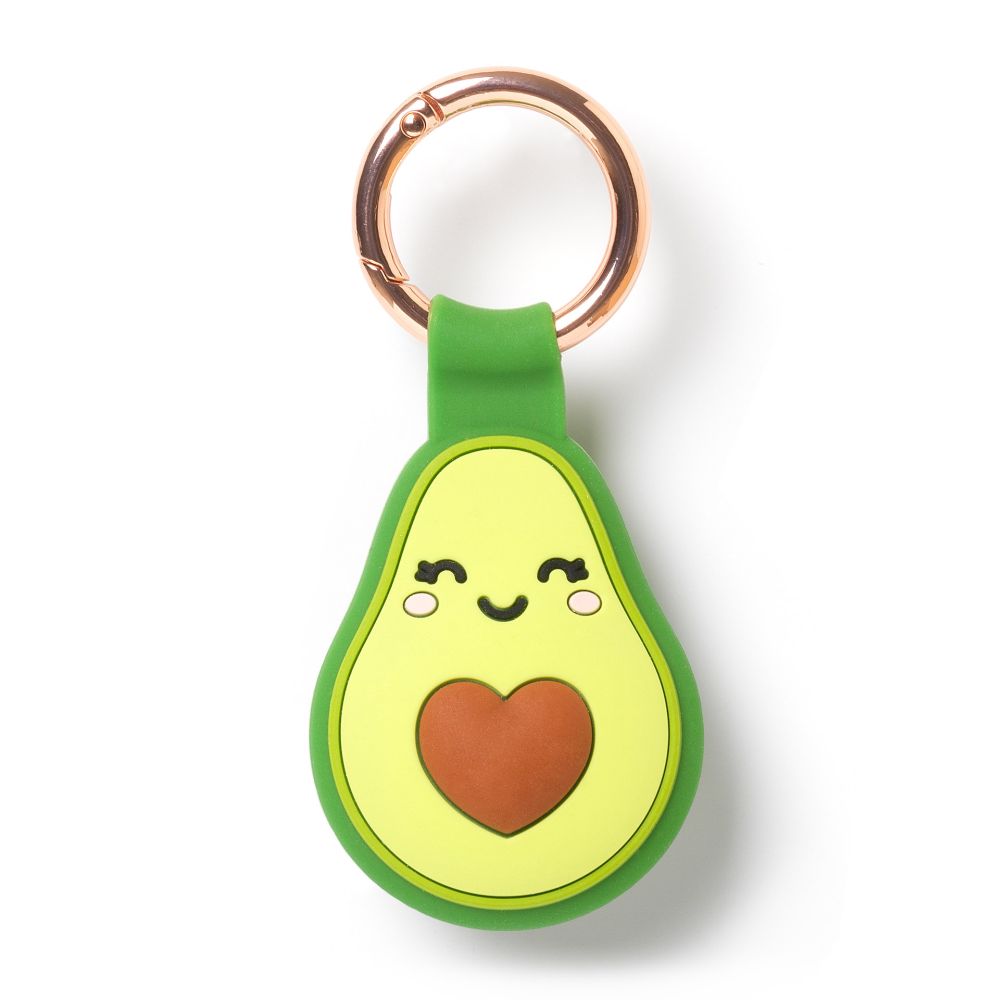 Keychain for AirTag Avocado