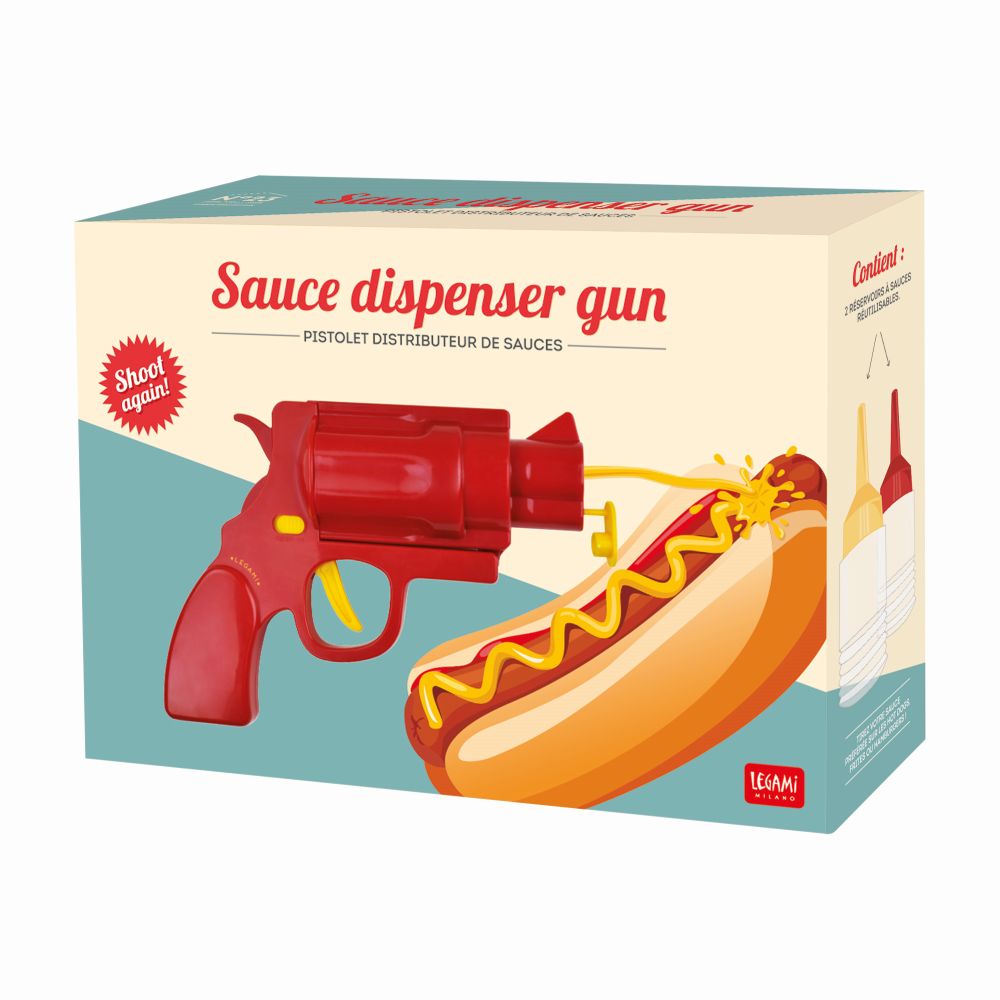 Sauce dispenser gun