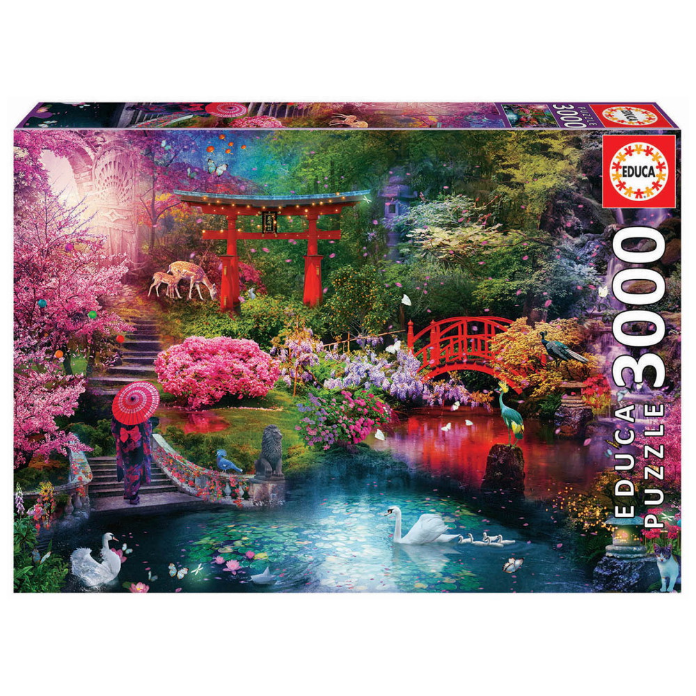 Educa: Japanese Garden 3000 Palaa
