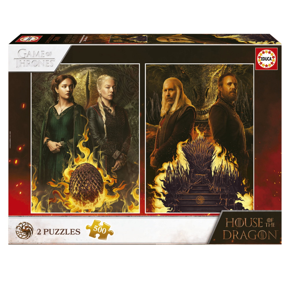 Educa: House Of The Dragon 2x500 Palaa