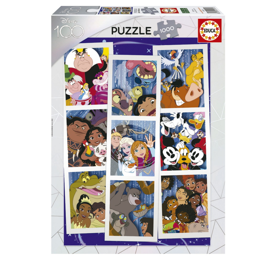 Educa: Disney 100 Collage 1000 Palaa