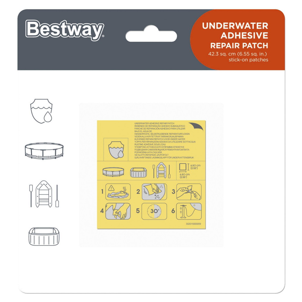 Underwater Adhesive Repair Patch