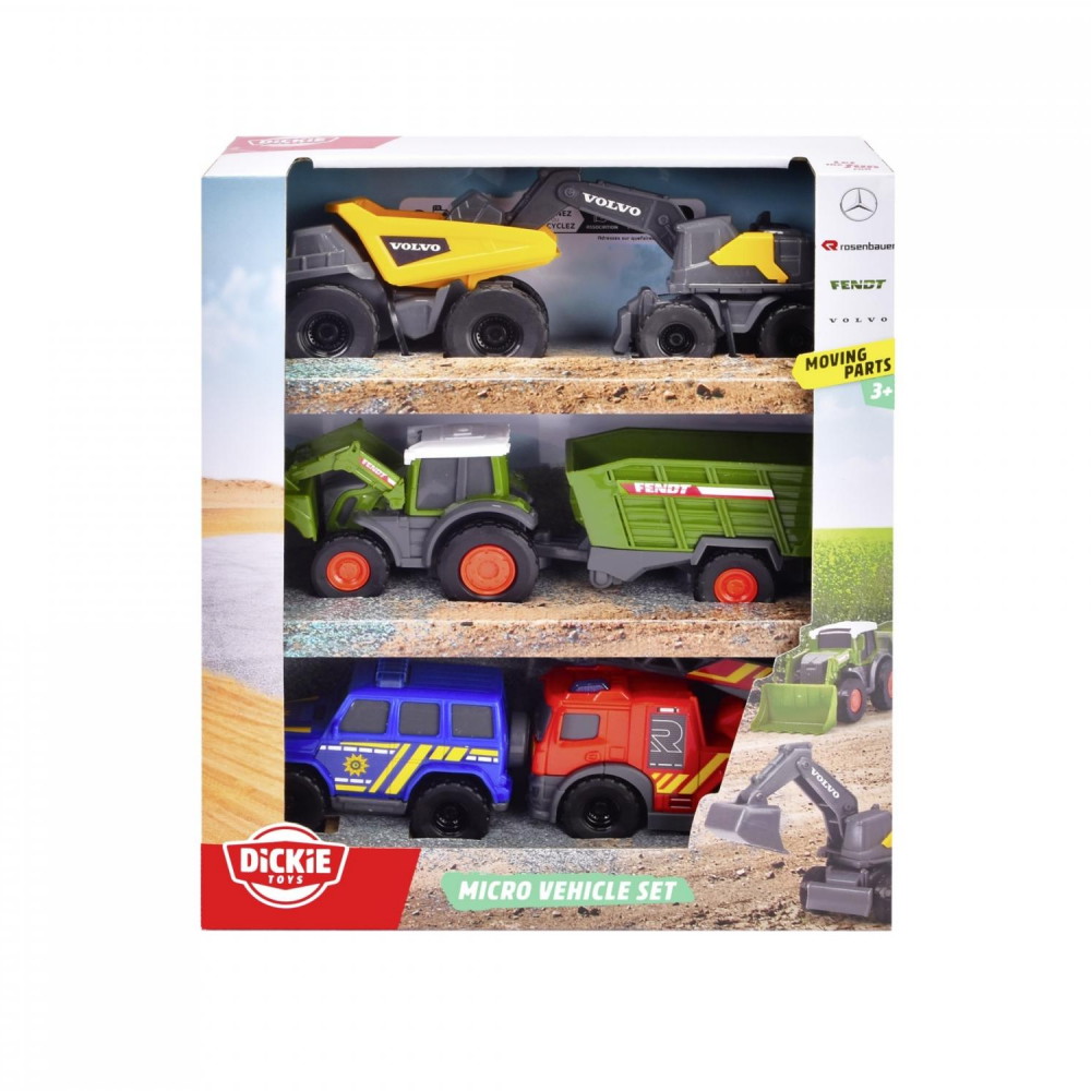 Dickie Toys - Mini Toy Cars 5 kpl