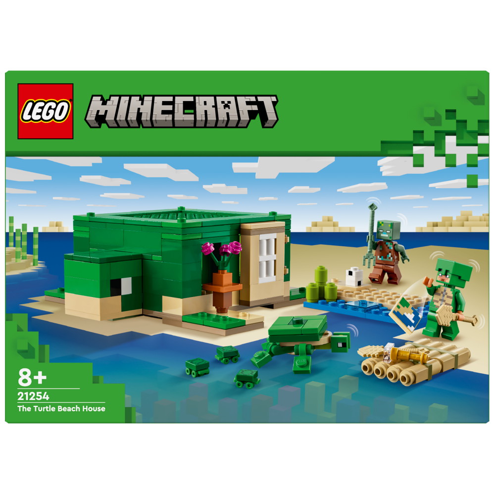 LEGO Minecraft - Kilpikonnarannan talo