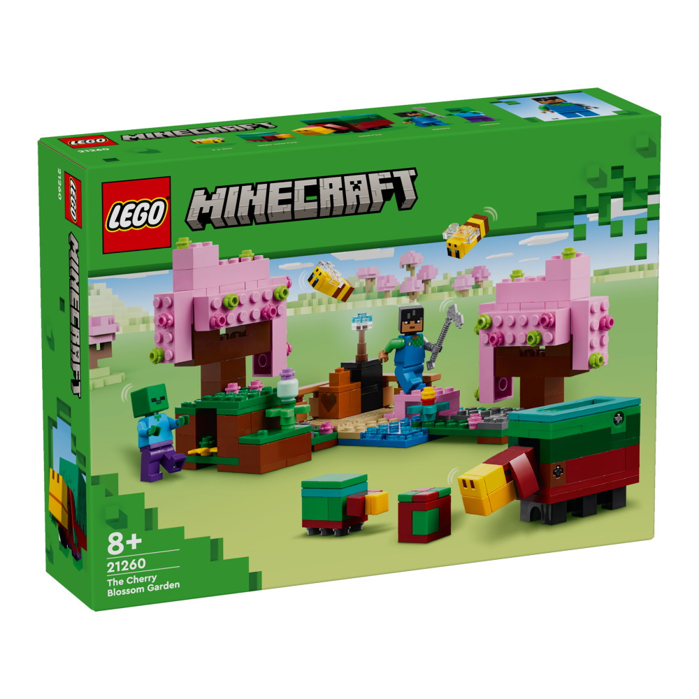 LEGO Minecraft - Kukkiva kirsikkapuutarha