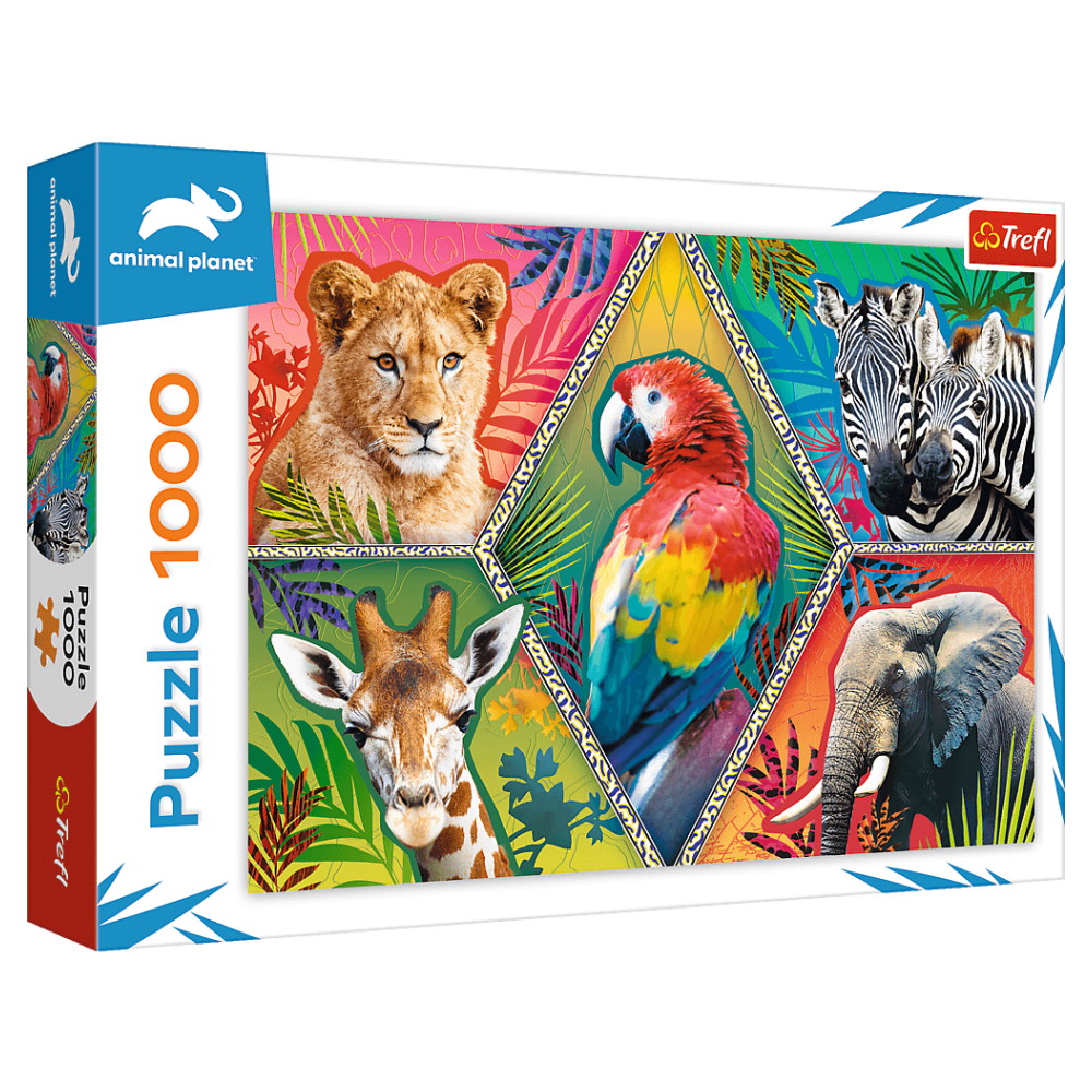 Trefl: Exotic Animals 1000 Palaa