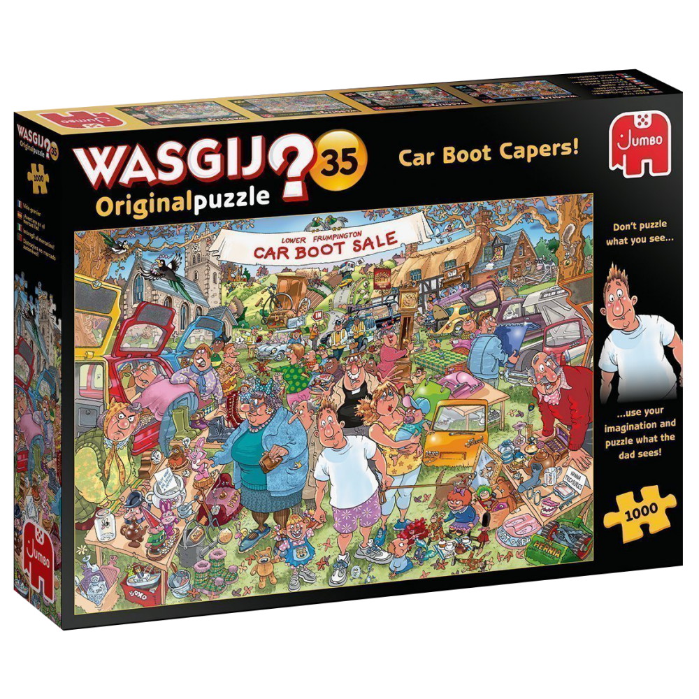 Wasgij? #35 Car Boot Capers! 1000 1000 Palaa